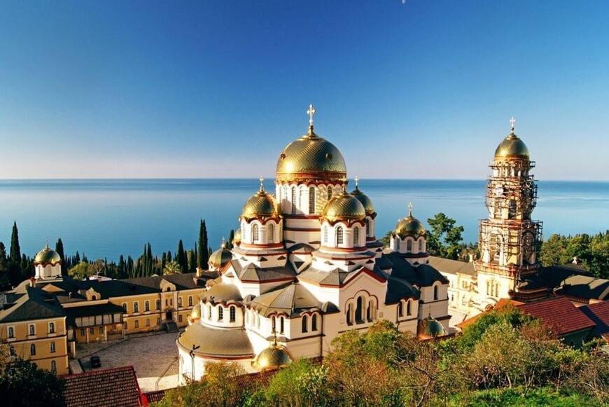 Guest House New Athos ภายนอก รูปภาพ